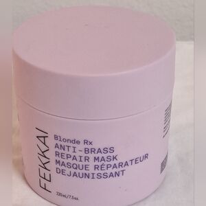 Fekkai Blonde Rx Anti-Brass Repair Hair Mask 7.5 oz Purple Toning Treatment